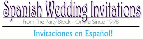 Spanish Wedding Invitations